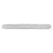 Gliderite Hardware 8-1/2 in. Satin Nickel Rounded Back Plate 6-1/4 in. Center to Center - 9343-160-SN 9343-160-SN-1 - alternate 1